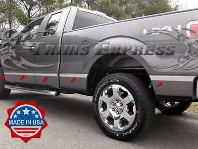 2009-2014 Ford F-150 Super Cab 6.5' Short Bed N/F Flat Body Side Molding 1.5  • $139.99