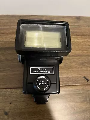 Vivitar 285 Zoom Thyristor Camera Flash Vintage Made In Japan • $12