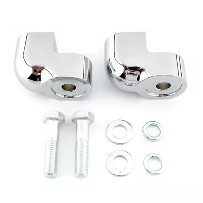 For Honda VTX1300C 2004-2009 Pair Motorcycle Handlebar Risers Bar Clamp Kit • $67.28