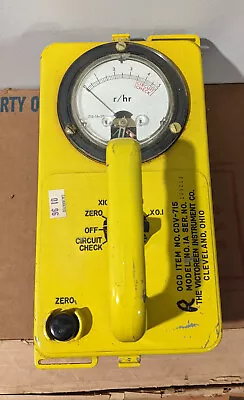 Two (2) VICTOREEN INSTRUMENT CDV-715 GEIGER COUNTERS MODEL 1A • $49.98