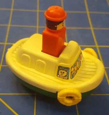 Vintage Tomy. Singapore. Tug Boat Friction Push Toy  • $12.89