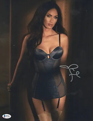 Sexy Megan Fox Signed Autograph 11x14 Photo - Transformers Beckett Bas 23 • $226.41