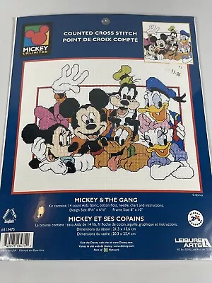 New Mickey Unlimited Cruisin Mickey & The Gang Counted Cross Stitch Kit #113475 • $35.99