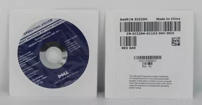 Dell Microsoft Windows Vista Business 32BIT SP1 Reinstallation DVD • $20