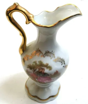 Meissner Limoges - Miniature Romance Jug - 6  Tall • £6.99