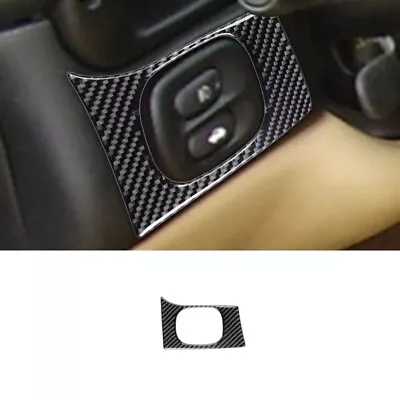 Carbon Fiber Car Front Headlight Switch Frame Cover For Corvette C5 1998-2004 • $8.99