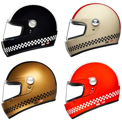 NEXX X.G100R Racer Finish Line Retro Motorcycle Helmet (XS - 2XL) (4 Colors) • $479.95