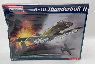 $9.99 • Buy NIB Monogram A-10 Thunderbolt II 1:48 Scale Model Kit Skill 2 No 5505 NEW Sealed