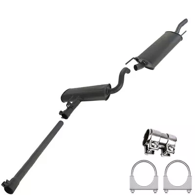 Exhaust Resonator Muffler System Kit Fits: 1997-1999 VW Cabrio 2.0L • $194.74