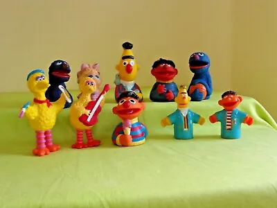 Vintage Sesame Street Finger Puppets 1970's/80's & Ect! Ernie-Grover (You Pick) • $5.95