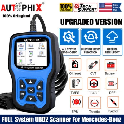 $129.99 • Buy AUTOPHIX 7770 OBD2 Scanner For Mercedes Benz Full System Diagnostic Code Reader