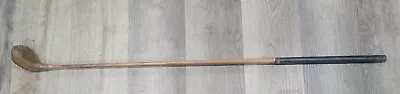 Antique Vintage 1928 Earl Barrett Chillicothe Hickory Wood Shaft Golf Club Drive • $49