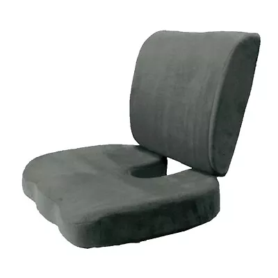 SET Memory Foam Lumbar Cushion Seat Support Pillow Home Office Pain Orthopedics • $27.07