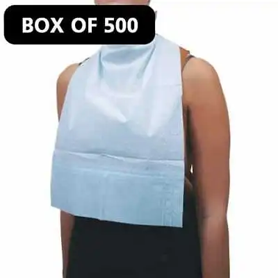 £42.16 • Buy Disposable Bibs - Box Of 500 Adult Special Need Aid