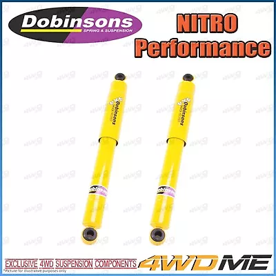 Fits Toyota Hilux N80 GUN126 Rear Dobinsons Nitro Shock Absorbers 2  50mm Lift • $336