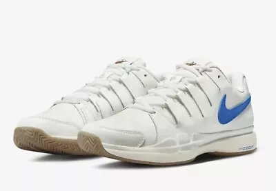 Nike Court Air Zoom Vapor Sz 9.5 Tour Leather Tennis Heritage Limited FJ1683-100 • $95