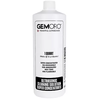 GemOro Jewelry Cleaner Solution Concentrate For Ultrasonic Machines Professional • $38.42