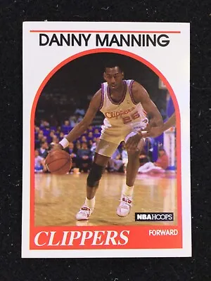 1989 Nba Hoops: Danny Manning #40 Rc Rookie Card • $1.30