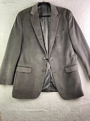 Ralph Lauren Blazer Mens 42L Velvet Type Two Button Smoking Jacket • $55.96