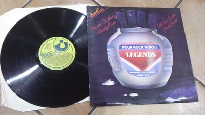 £1.85 • Buy CHARLIE FEATHERS JACK SCOTT WARREN SMITH KNOX 4 ROCK'n'ROLL LEGENDS LIVE 1977 LP