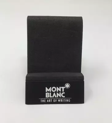 Mont Blanc Pen Store Retailer Dealer's Display Holder The Art Of Writing Black • $119.99