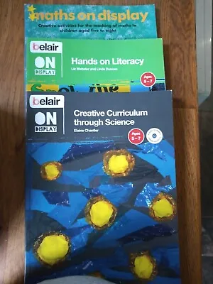 £13 • Buy Belair Creative Teaching Books KS1 Science Maths Literacy PGCE Teacher Ideas