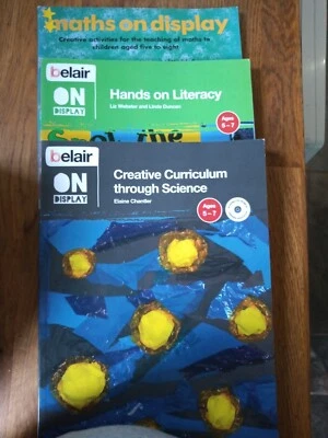 £13 • Buy Belair Creative Teaching Books KS1 Science Maths Literacy PGCE Teacher Ideas
