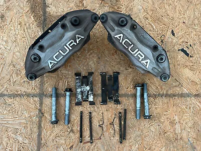 05-12 ACURA RL Advics 4 Pot Calipers Accord Civic TSX RSX TL Genuine OEM UPGRADE • $199.89