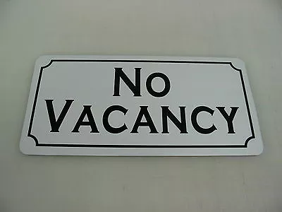 $13.45 • Buy Vintage Style Retro NO VACANCY Metal Sign 4 Highway Hotel Motel Inn B&B Hostel
