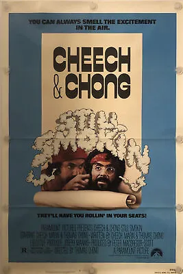 CHEECH AND CHONG STILL SMOKIN Original One Sheet Movie Poster - 1983 • £120.48