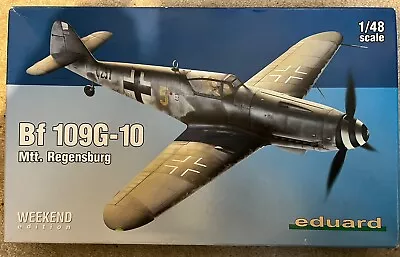 Eduard Messerschmitt Bf-109g-10 Mtt. Regensburg 1/48 Weekend Edition • £12