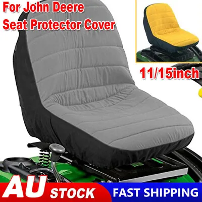 Comfortable For John Deere Ride On Mower Seat Cover-Suit Up To 11/15  Soft Seat • $26.89