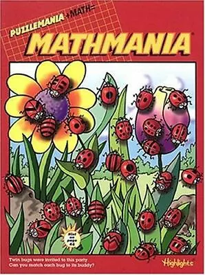 Mathmania (Book 17) - Paperback By Highlights For Children - GOOD • $4.99