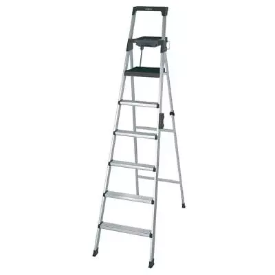 Cosco Step Ladder 300-lb. 8' Large Top Platform Aluminum With Tray Lightweight • $249.31