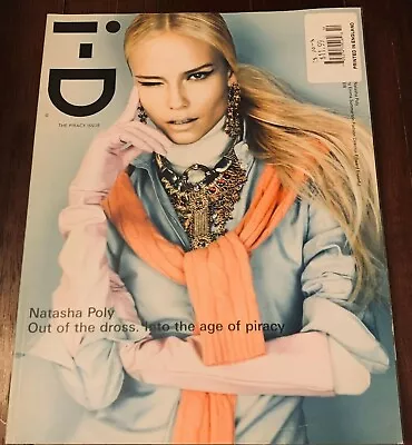 Fashion I-d Id Magazine Lifestyle Music #292 Piracy Issue Natasha Poly • $24.99