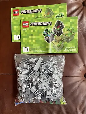 LEGO 21102 Ideas Minecraft Micro World The Forest- Complete Pre-owned Set • $25.99