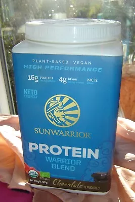 Sunwarrior Vegan Protein Blend Chocolate - 750g Best Before Date 06 2023 • £21.95