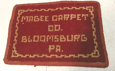 Salesmans Sample  Magee Carpet Co. Bloomsburg PA 1967 Rug • $9.99