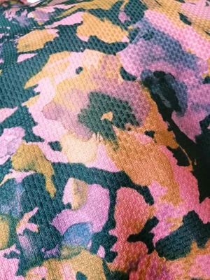 £9 • Buy Dressmaking Fabric Medium/Thick Textured Stretch Jersey 215x145cms