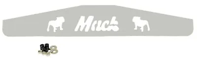 Rear Mud Flap Plate/Weight MACK Cutout 4  X 24  Chrome Stud Mount GG#30100 Each • $32.24