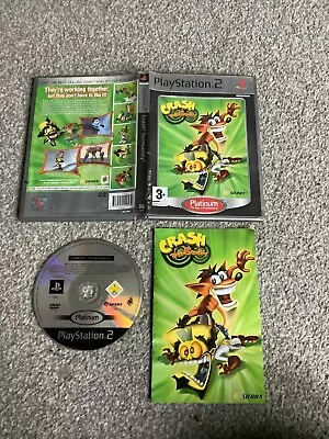 Playstation 2 Platinum Game_crash Twinsanity + Manual • £4.99