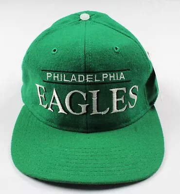 Philadelphia Eagles Vintage 90's Starter NFL Wool Snapback Hat Cap (Read Desc..) • $49.99