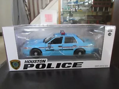 1:24 GreenLight Houston Police HOPA ATO 2011 Ford Crown Victoria Interceptor • $99.99