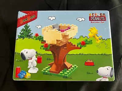BanBao Everyday Fun Tree House Block Set #7510 - Peanuts Collection RARE! • $29.61