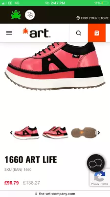 £70 • Buy The Art Company City Life Shoes Size 8 (EUR 42)