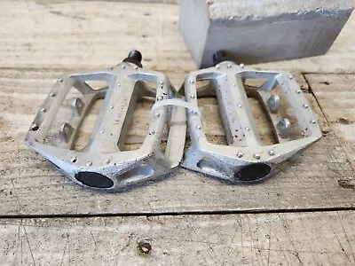 1995 Wellgo Platform Pedals Old Mid School BMX MTB 1/2  Mongoose Expert • $10.48