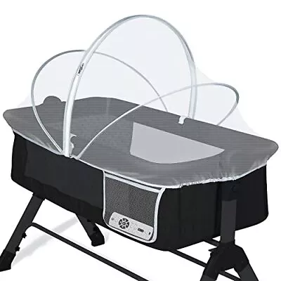 Mosquito Net For Baby Bassinet To Keep Cats Out Toddler Bassinet Bedside Sle... • $28.71