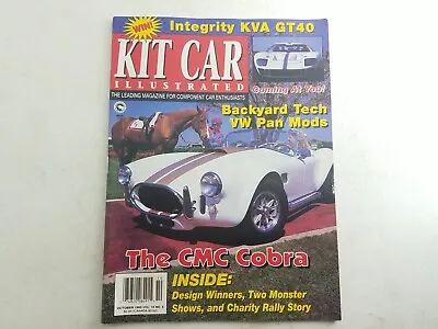 Kit Car Illustrated Magazine October 1993 Cimc Cobra • $18.99