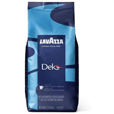 Lavazza Dek 1Kg Decaffeinated Coffee Beans (2 Packs Of 500g) • £14.99