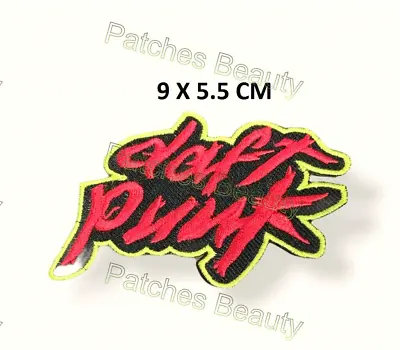 Disco Funk Pop Music Daft Punk Embroidered Iron Sew On Patch Badge Jeans Bag 957 • $2.55